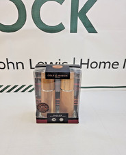 Cole & Mason Marlow Acacia Wood Salt & Pepper Mills, Set of 2, Natural – RRP £58