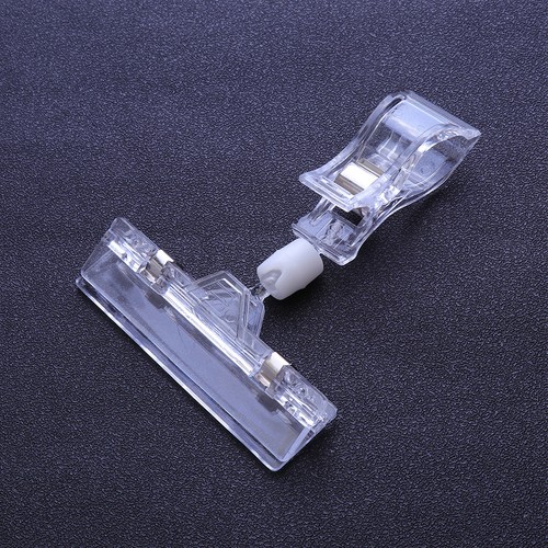 Pcs transparent rack clip - 25,