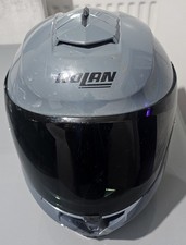 Nolan N80-8 full-face motorcycle helmet in a grey color. Size S 56cm