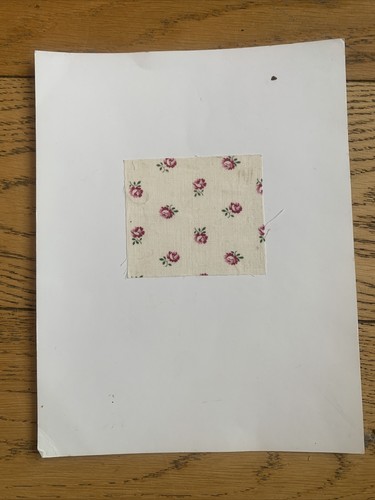 Original antique floral cotton - original,
