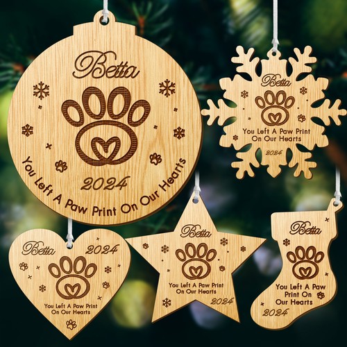 Personalised pet memorial - pet,
