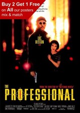 Leon The Professional 1994 Movie Poster A5 A4 A3 A2 A1