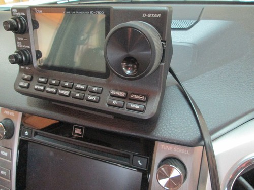 Icom 7100 control head - icom, ic-7100