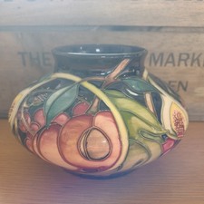Moorcroft Pottery Queens Choice Pattern Vase Emma Bosson - Not Perfect