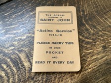 WW1 Gospel According to St