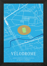 Velodrome Framed Wall Art