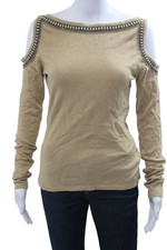 Reem Acra Womens Beige 50%
