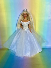 Vintage Barbie Princess Bride Musical Doll 2000 Wedding Working Mattel