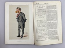 Vanity Fair Original Print, General John Lintorn Arabin Simmons, With Article