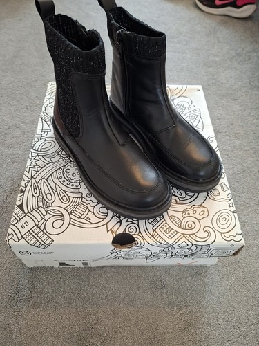 Girls clarks prague top black - girls,