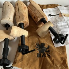  3 x H&S Wooden Adjustable