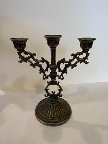 Vtg brass candelabra - candelabra, arms