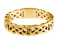 9ct Gold Celtic Wedding Ring