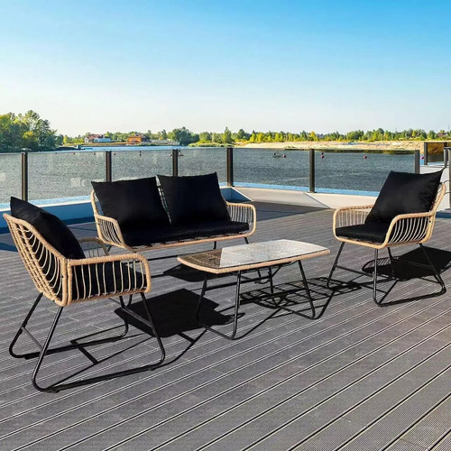 Piece wicker garden - piece,