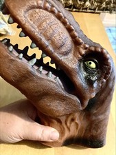 Dinosaur Hand Roaring Puppet Vintage Toys R Us Product, Full Tested & Working