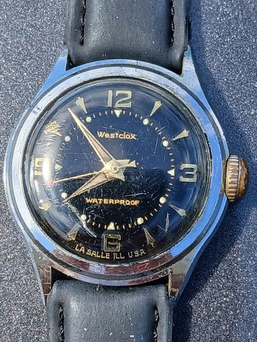Vintage military westclox men - vintage,