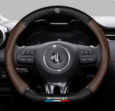 15" PU Leather Steering Wheel