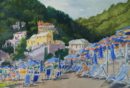 Original watercolour on the - original, watercolour,