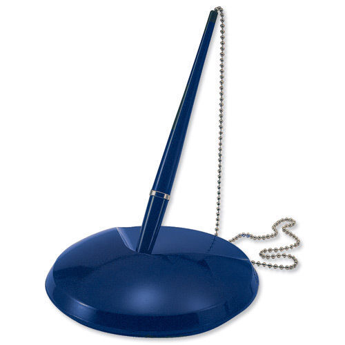 Blue reception pen chain - blue,