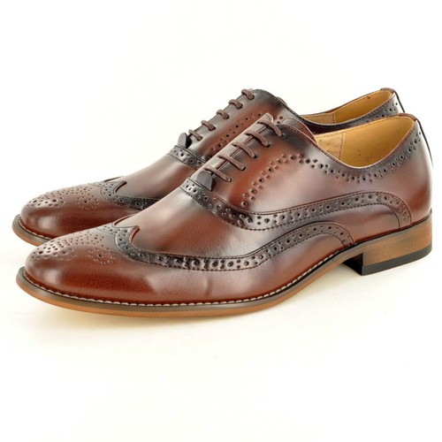 New mens formal brogue lace - brogue,