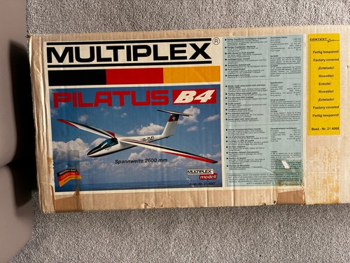 Vintage multiplex pilatus - pilatus, b4