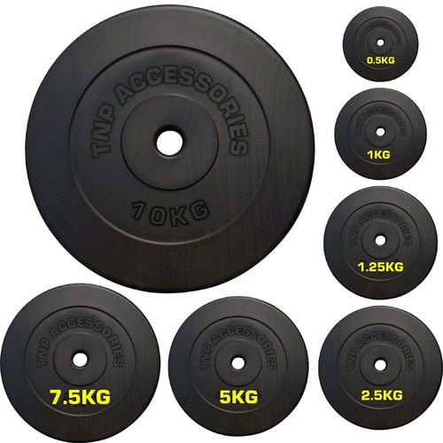 Tnp vinyl weight plates - vinyl, 1"