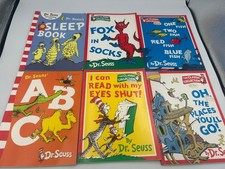 6 x Dr Seuss and Cat In The
