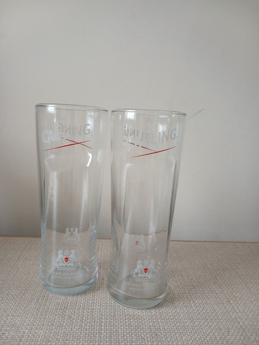 Carling pint glasses 0126 - carling,