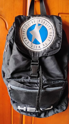 Head vintage black - with, logo