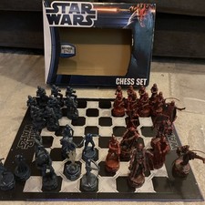 Star Wars Chess Set  Antique