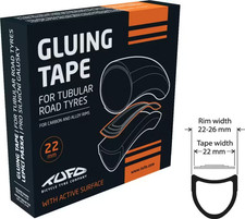 TUFO Gluing Tape For Road Tubular Tyres - 2m For One Wheel - 22mm