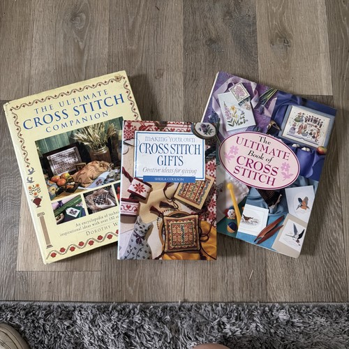 Crossstitch book bundle - bundle, x3