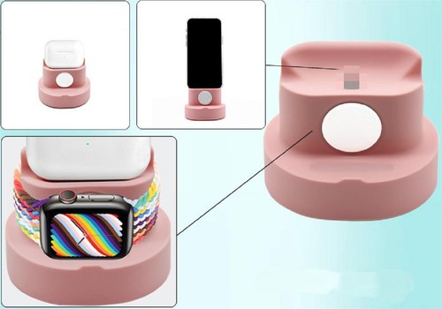 Silicone charge stand holder - silicone,
