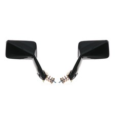 NEW HONDA S500 S600 S800 1300 N360 N600 SCAMP SQUARE FENDER MIRRORS PAIR LH RH 