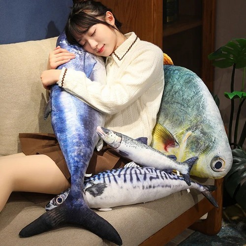 Realistic fish plush toy - fish,