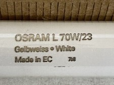T8 Fluorescent Tube 70W White Osram   6ft