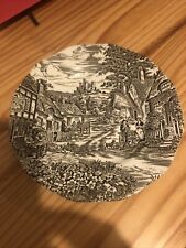 Enoch Wedgwood Tunstall Ltd Old English Village” England Small Decorative Plate