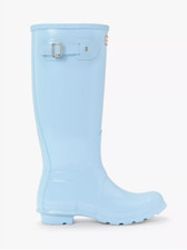 HUNTER WELLINGTON BOOTS PALE