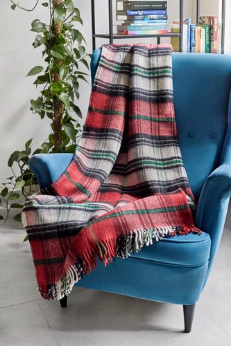 Merino wool tartan - tartan, blanket