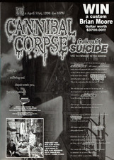 vtg CANNIBAL CORPSE GALLERY OF