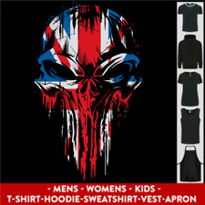 Union Jack Flag Skull Gym MMA