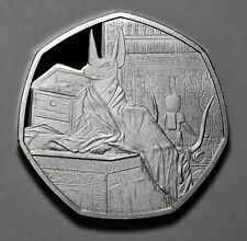 ANUBIS - Tomb of Tutankhamun Silver Commemorative. Egyptian. Limited Edition 999