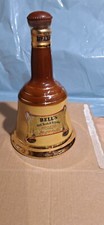 Bells Vintage Blended Scotch Whisky 26 2/3 FL oz Bell Decanter Wade 1970s 