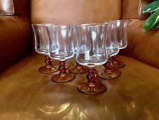 Set of 6 vintage 1970s dessert