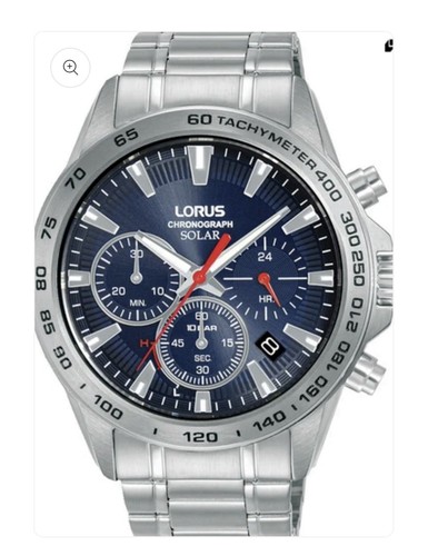 Lorus mens solar chronograph - solar,