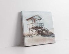 coastal art work framed canvas