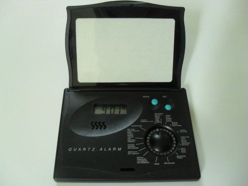 Vintage digital lcd travel - vintage,