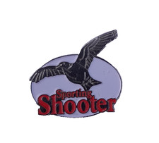 SPORTING SHOOTER HUNTING SHOOTING MAGAZINE PIN BADGE BASC WAGBI