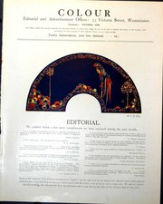 Antique Old Print Parrot C Orde Fed Up Bess Tai Woman Child Sitting Knee 1917