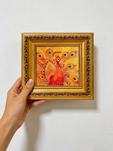 Vibrant peacock golden - vibrant,